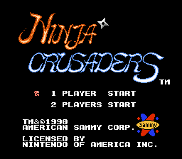 Ninja Crusaders (USA)